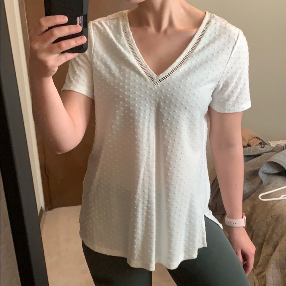 DR2 Double V knit tee